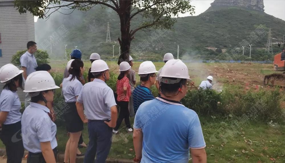 桂林鴻程機(jī)電設(shè)備有限公司廠區(qū)2#生產(chǎn)廠房開工大吉！