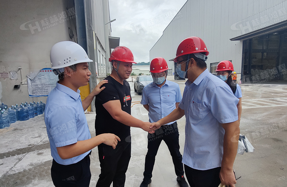 價值服務，始終如一！桂林鴻程“客戶零距離 共創(chuàng)新未來”服務活動正式出征